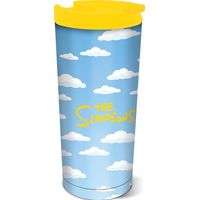 Vaso Cafe Termico 425ml Stainless Steel Los Simpsons